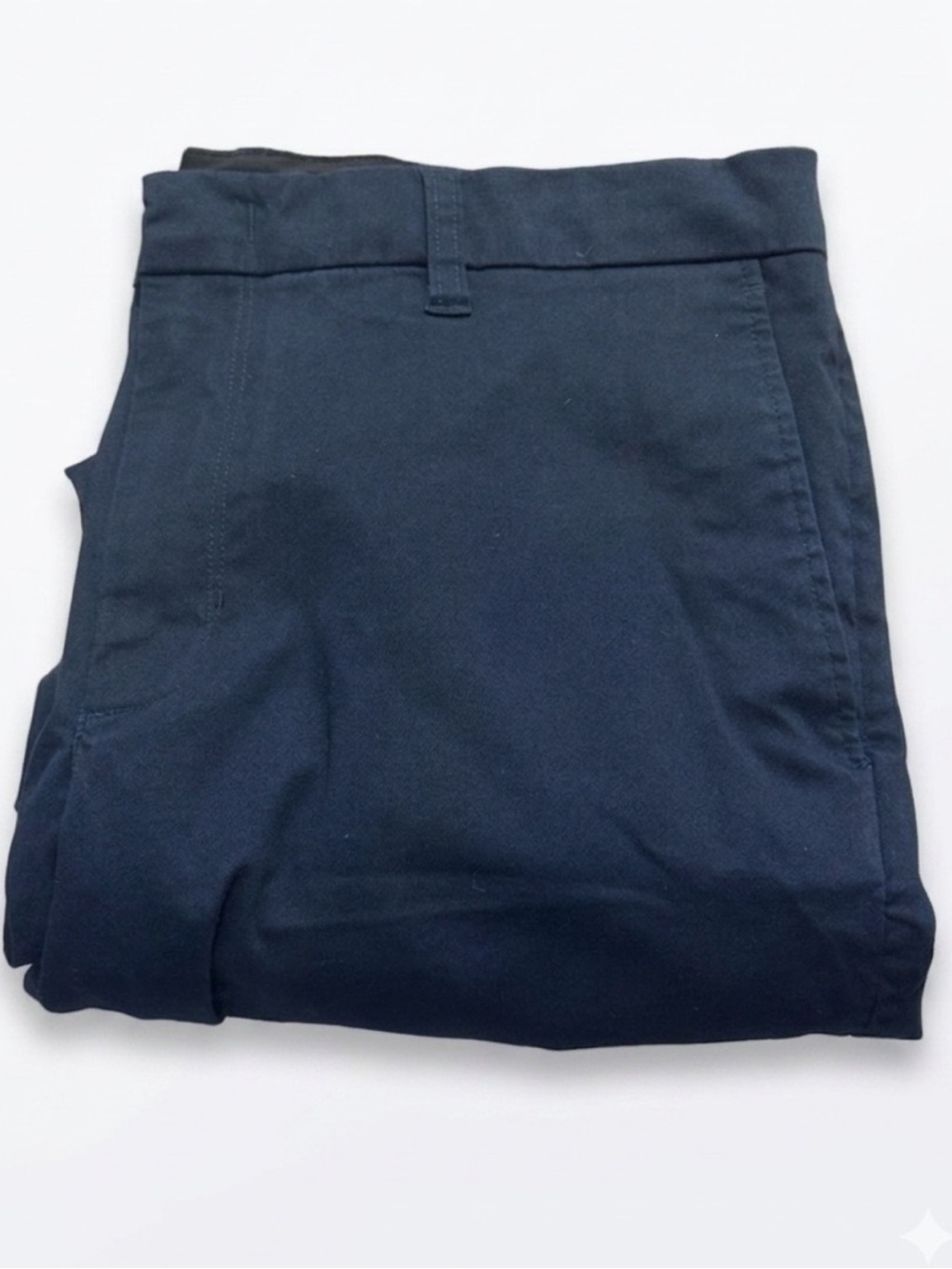 Vince Griffith Slim Fit Stretch Chino Pants 36W Coastal Navy Blue